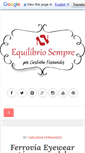 Mobile Screenshot of equilibriosempre.com